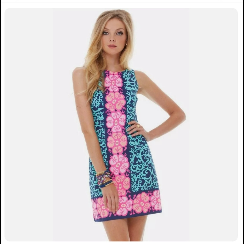 Lilly Pulitzer Fountain Hopping Shift Dress